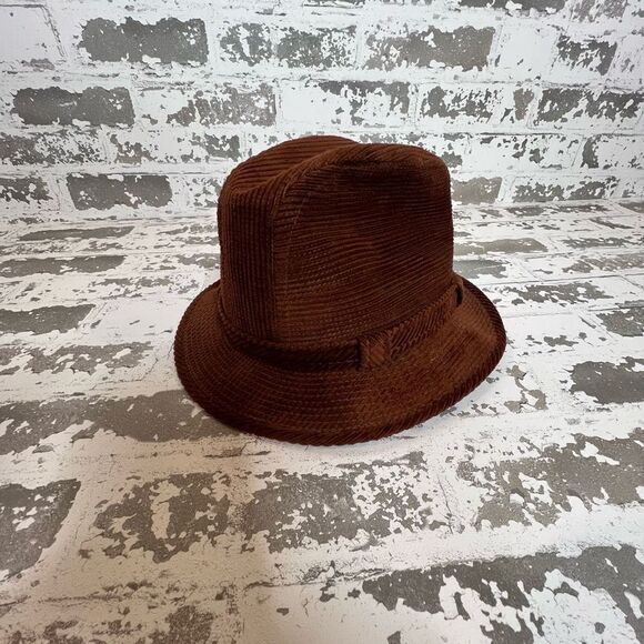 campus hats smartly fashioned corduroy fadora - Picture 1 of 4